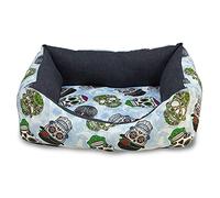 Arquivet Lit carré pour Chien - 60 x 55 x 18 cm - Dog Bed - Lit rembourré et Confortable - Lavable - Lit pour Animaux - Lit pour Chien