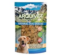 Arquivet Lot de 12 unités Snack Chips de Lapin et morue 100 g - Natural Dog Snacks - 100% Naturel - friandises, friandises pour Chiens - Produit Light - Très Riche en nutriments
