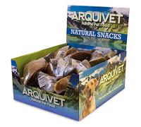 Arquivet Lot de 20 Sabots de bœuf farcis à la Viande pour Chiens friandises et friandises pour Chiens