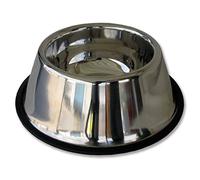 Arquivet Mangeoire ou Abreuvoir pour Chien en Acier Inoxydable - 900 ml/25 cm - Hautement recommandé pour la Race Cocker - Gamelle pour Chien - Accessoires pour Chien - Antidérapante - 1 unité (1