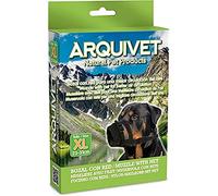 Arquivet Muselière en Nylon pour Chien avec Filet - XL, Noir (8435117819306)