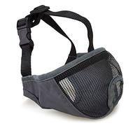 Arquivet Muselière pour Chien Court - Respirant et Anti-morsures - Polyester - Fermeture avec Clip en Plastique - Taille S/31 cm - Museaux pour Chiens - Spéciale Bulldog français