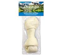 Arquivet Noeud d'os Naturel - Snacks en Cuir pour Chiens - 11 cm (Sachet 1 unité)