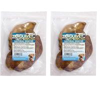 Arquivet Oreille de Porc Moyenne - Natural Snacks pour Chiens - (Sac 2 unités) (Lot de 2)