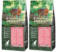 Arquivet-Original - Adult - Aliment pour Chats - Saumon et Riz - 1.5 kg (Lot de 2)