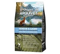 ARQUIVET Original - Senior & Light - Poulet et riz - 3 kg - Réfléchissez pour les chiens adultes plus âgés - poulet et riz - Aliments pour chiens - Aliments secs pour chiens - Aliments canines