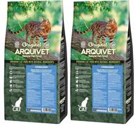 Arquivet-Original - Sterilized - Alimentation pour Chats Stérilisés - Saumon et Riz - 1.5 kg (Lot de 2)