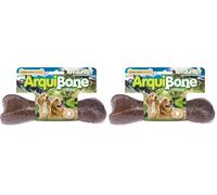 ARQUIVET - Os à Mâcher Fromage 20 cm - 265 g - Snack Naturel pour Chiens - Aliment Complementaire pour Chiens (Lot de 2)