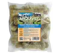 ARQUIVET Os de peau pressée - 13 cm sachet 25 unités - Emballage osseux - Os pour renforcer les dents de chien