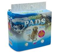 ARQUIVET Pads pour chiens super absorbants - Serviette éducative absorbante - Faire des pistes jetables - 50 UDS. - 60 x 60 cm