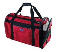 Arquivet Petit Sac de Voyage Pliable pour Animal Domestique Rouge 40 x 26 x 25 cm