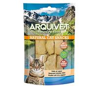 Arquivet, Poulet cuit à la Vapeur, Natural Dog Snacks, Snacks pour Chiens, 50 g