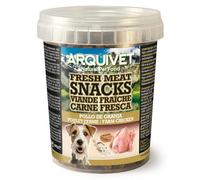 ARQUIVET Snacks viande fraîche - poulet ferme - 300 g - Récompenses pour chiens