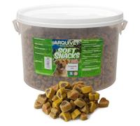 ARQUIVET Soft Snacks Coeurs mix 4.800 g - collations, chuches, bonbons, prix et récompenses pour chiens - nourriture semi-humaine complémentaire
