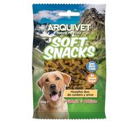 Arquivet Friandises pour chien Soft Snacks Duo d'agneau et riz 100 g (Lot de 1)
