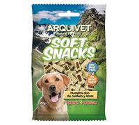 Arquivet Soft Snacks Duo d'agneau et Riz pour Chien 100 g (Lot de 1)