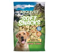 Arquivet Soft Snacks Duo de Saumon et Riz pour Chien 100 g