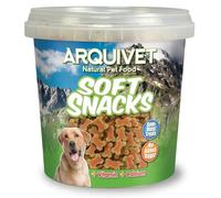Arquivet, Soft Snacks Duo de Saumon et Riz pour Chien 800 g