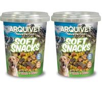 Arquivet Soft Snacks huesitos et Coeurs Mix 300 Grs - 340 GR (Lot de 2)