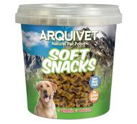 Arquivet, Soft Snacks naturels en Forme d'os, mélange de Saveurs d'agneau et Riz, friandises pour Chien, friandises pour Chien, récompenses et récompenses pour Chien, 800 g