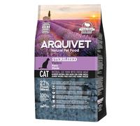 ARQUIVET - Sterilized - Croquetes pour chats stérilisés - Dinde - 1,5 kg - Aliments complets pour les félins - sans transgéniques