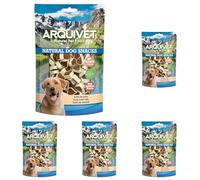 Arquivet, Sushi Canard, Natural Dog Snacks, Snacks pour Chien, 100 g (Lot de 5)