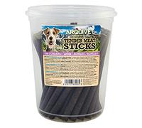 ARQUIVET Tender Meat Sticks Agneau pour chiens 500 g - collations, récompenses, bouts, nettoyage des glloosinas - Clean des dents et renforce la mâchoire