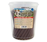 Arquivet, Tender Meat Sticks Boeuf 500 g, Bâtonnets Souples pour Chiens, collations, récompenses, friandises, friandises Canines, nettoie Les Dents et renforce la mâchoire
