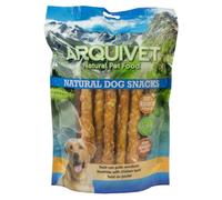 ARQUIVET Twist au poulet 24 cm - 1 Kg - 100% collations naturelles pour chiens - prix, bonbons et récompenses canines - produit léger, faible en gras