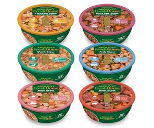 ARQUIVET Variety Pack 6 unités - FreshHome - 6 Recettes de ragoût différentes - 280 g - Nourriture Humide complète pour Chien