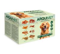 ARQUIVET Variety Pack - Snacks naturels pour Chiens - 8 sachets Assortis de 100g