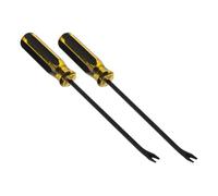 arrache-clou Extracteur de clous en acier allié, outil de retrait de vis courbé en V for un levage de vis efficace, conception anti-rayures 2 pièces