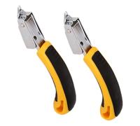 Arrache-clous Poignée Plastique Portatif 2 Pièces Multifonction | Retrait D’agrafes, Outil Léger pour Bureau et Maintenance, Métal et Plastique, Format Manuel Compact