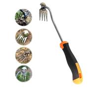 Arrache mauvaise herbes jardinage, outil de désherbage manuel, désherbage en acier inoxydable, désherbeur manuel, inoxydable extracteur de mauvaises herbes extérieur décoration pour jardin