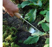 Esschert GT11 Sarcloir de Jardin en Acier Inoxydable et Bois, 38 x 7 x 5 cm, Marron