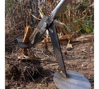 Arrache-Racines Robuste - Outil de désherbage à Manche Long pour Le maïs, Le Tabac et Le Coton, destiné à Un Usage agricole et dans Les plantations