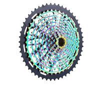 Arrache Volant Bloque Volant Moteur Convient Aux Roues Libres De Vélo RYET 12S 11S 9-50T, Cassette VTT XD 12V 11V, Accessoires De Pignon De Montagne 10-50T K7 9T À 50T(11S Rainbow)
