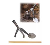 Arracher les tiges de maïs et les racines de soja, arrache-souches manuel, outil d'extraction de racines, arrache-tiges(Serrated Head)