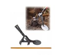 Arracher les tiges de maïs et les racines de soja, arrache-souches manuel, outil d'extraction de racines, arrache-tiges(Flat Head)