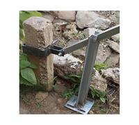 Arracheur de poteaux, arrache-poteaux et dessoucheur Robuste - Extracteur de piquets de Jardin avec Base Stable pour poteaux en béton, tuyaux en Fer et Barres d'armature - Idéal pour l'aména