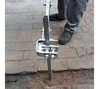 Arracheur de poteaux, Outil réglable pour Retirer Les tuyaux en Acier - Arracheur de poteaux Manuel et extracteur de souches pour Une élimination Facile des Racines et du Bambou (1-6 cm / 3/