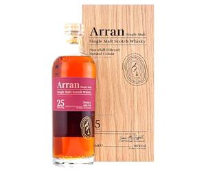 Arran 25 Years Old Single Malt Scotch Whisky 46% in Holzkiste 0.7 L