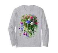 Arrangement botanique en Cascade Exquis pour Former Une Manie Manche Longue