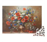 Arrangement de Fleurs d'été Puzzle 1000 Pièces Educa Jouet Divertissement Créatif De l'art De La Décoration intéressant Jeu Éducatif Challenge Toy Adultes & Enfants des 14 Ans 70x50cm/1000pcs