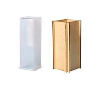 Arrangement floral en silicone époxy - Vase de fleurs en résine - Moule pour stylo - Pot de fleurs en silicone pour résine époxy