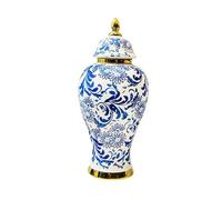 Arrangement Floral vases de Fleurs, décoration de Vase créative Art créatif Moderne jar de Gingembre en Porcelaine de Porcelaine, Vase en céramique Ornements d'artisanat avec Bocal de Rangement à
