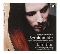 Izhar Elias – Semiramide : arrangements pour guitare – CD (Edel, neuf)