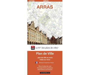Arras, Pas-de-Calais - Plan de ville | Blay Foldex