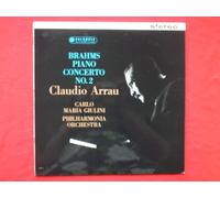 Arrau, Claudio Brahms Piano Concerto No 2 LP Columbia SAX2466 VG/EX 1963 with Carlo Maria Giulini conducting Philharmonia Orchestra