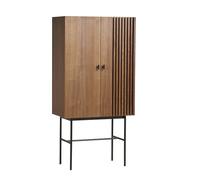 Woud Armoire Array Placage de Noyer/Noir Petit
